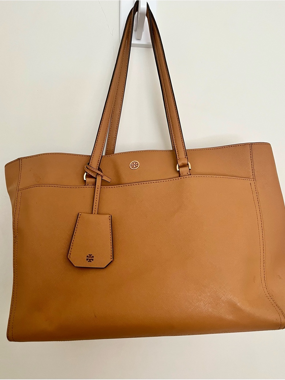 Tory Burch Robinson Saffiano Leather Tote